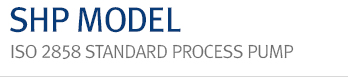 SHP MODEL ANSI73.1M STANDARD PROCESS PUMP